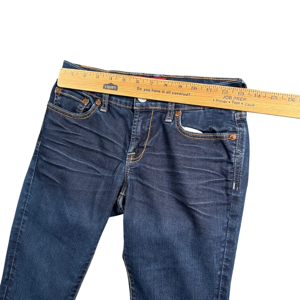 Lucky Brand Sweet N Straight Jean Women 26x28.5 (Tag 0/25) Indigo Mid Rise Denim